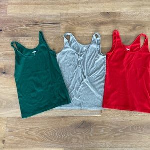3 Old Navy tank tops